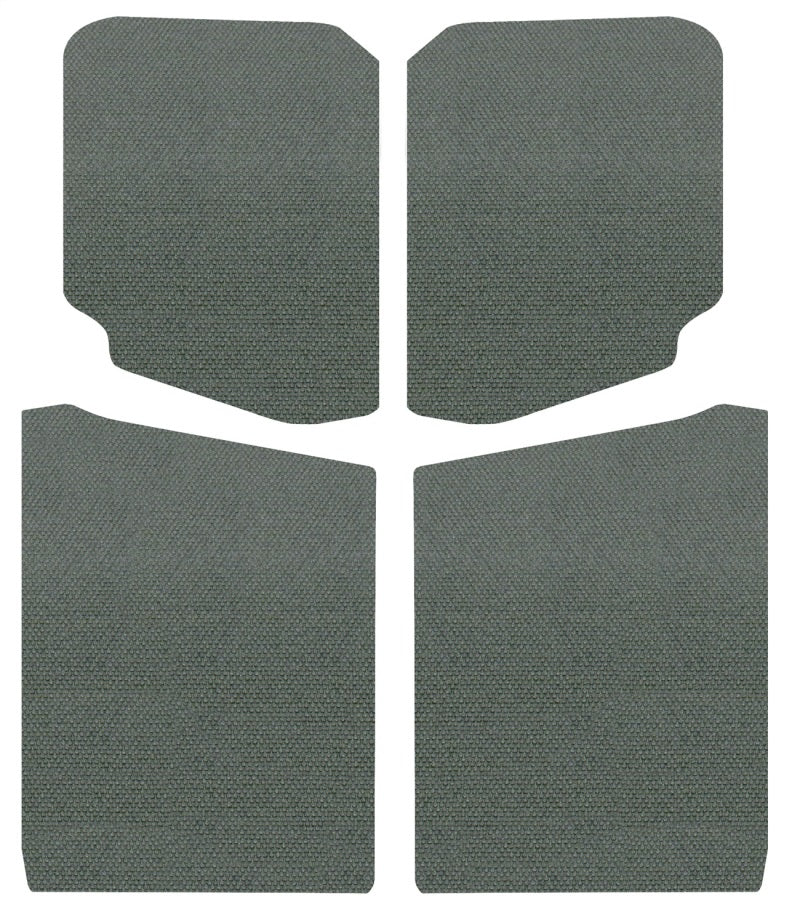 DEI Jeep Wrangler JL 2-Door Boom Mat Sound Deadening Headliner – Gray, 5 Piece Kit