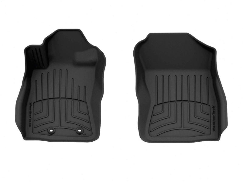WeatherTech FloorLiner HP Front Floor Mats for 2024-2025 Subaru Crosstrek and 2024 Subaru Impreza, Black - Part wet4418141IM