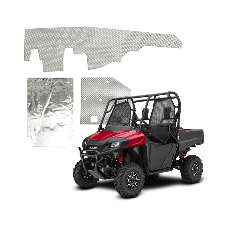 DEI Honda Pioneer 700 Heat Shield Kit - Model 902110 for 2014-2020 Models
