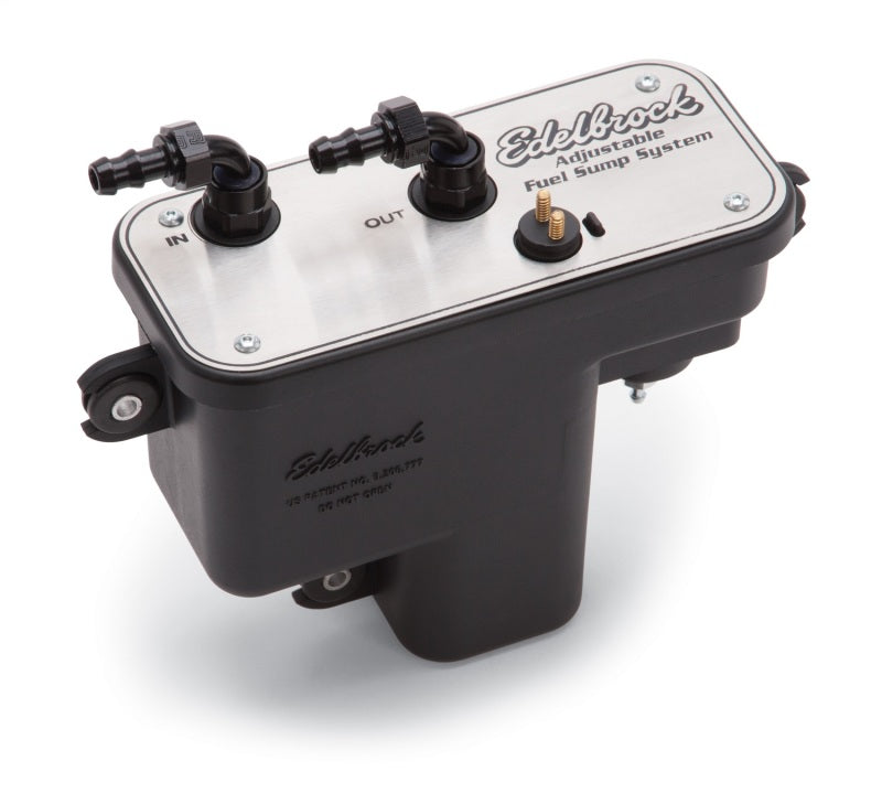 Edelbrock Universal EFI Fuel Sump Module Part #36032 – Adjustable High-Pressure Fuel Pump for Automotive Applications