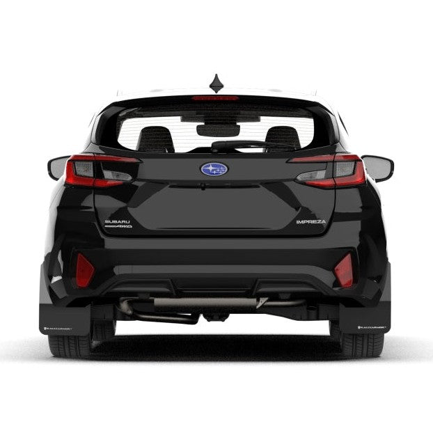 Rally Armor 24-25 Subaru Impreza Black UR Mud Flap with Grey Logo