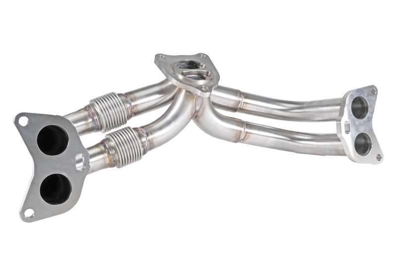 Perrin Performance Equal Length Header for Subaru WRX, OBXT, LXT, and Ascent - Brushed Stainless Steel