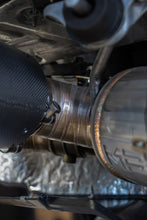 Load image into Gallery viewer, MBRP Armor Pro Series 20-24 Chevrolet Corvette C8 3-Inch Active Cat Back Exhaust with Quad Split Rear Exit and Carbon Fiber Tips
