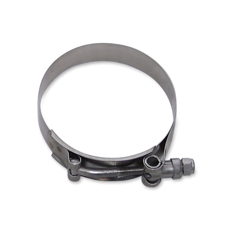Mishimoto 3 Inch Stainless Steel T-Bolt Clamps – Heavy Duty Hose and Pipe Clamps for Automotive Applications