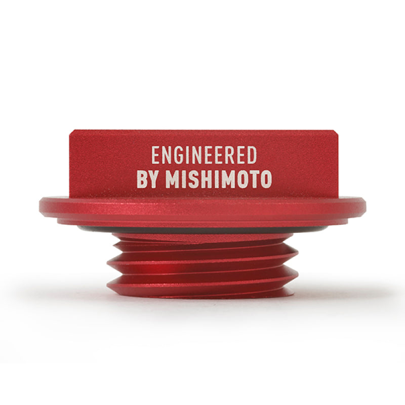 Mishimoto Mazda Hoonigan Limited Edition Billet Aluminum Oil Filler Cap with Bottle Opener – Red