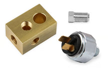 Load image into Gallery viewer, Earl's - Brake Light Switch Kit Pressure Activated w/ Tee for 3/16" Hardline Cars