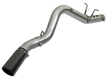 Load image into Gallery viewer, aFe Large Bore HD 5-inch 409 Stainless Steel DPF-Back Exhaust System with Black Tip for 2017 GM Duramax V8-6.6L (L5P) Diesel Trucks