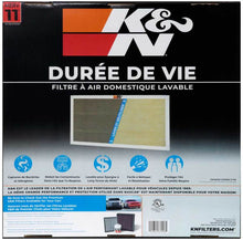 Load image into Gallery viewer, K&amp;N Engineering 20 x 20 x 1 HVAC Reusable Air Filter with MERV 11 Rating
