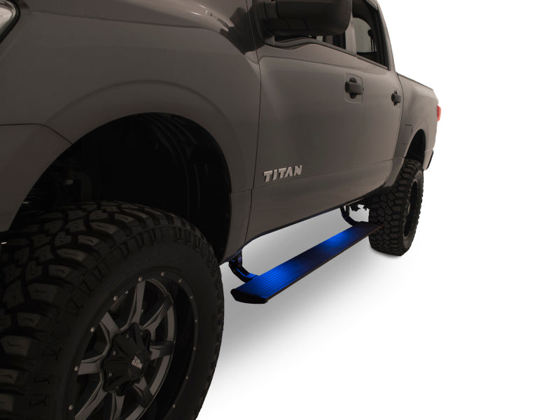 AMP Research PowerStep Plug N Play Running Boards for 2016-2017 Nissan Titan and Titan XD