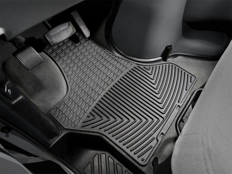 WeatherTech All-Weather Front Floor Mats for 2004-2005 GMC Safari and Chevrolet Astro - Black
