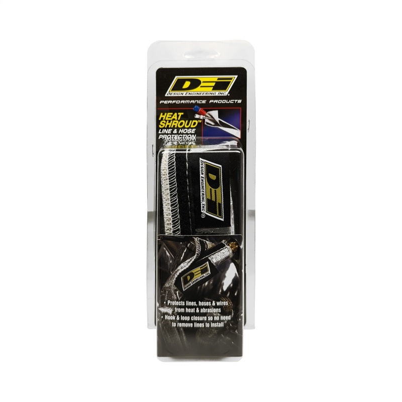 DEI Heat Shroud 3/4 inch I.D. x 3 ft. Aluminum Sleeving with Hook and Loop Closure