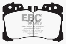 Load image into Gallery viewer, EBC Redstuff Ceramic Low Dust Front Brake Pads for Lexus LS460 and LS600h