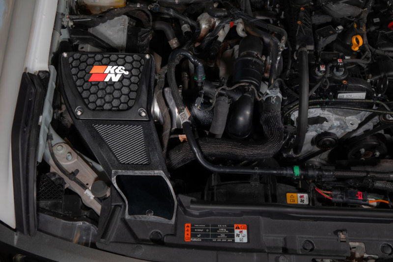 K&N Engineering 21-23 Ford Bronco 2.3L L4 Performance Air Intake System - Improved Power and Acceleration