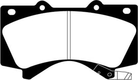 EBC Yellowstuff Front Brake Pads for Toyota Land Cruiser and Tundra * High-Performance Street & Track Use