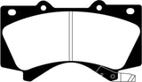 EBC Yellowstuff Front Brake Pads for Toyota Land Cruiser and Tundra * High-Performance Street & Track Use