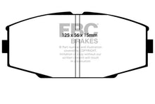 Load image into Gallery viewer, EBC DP4610R Yellowstuff Front Brake Pads for 1986-1992 Toyota Supra