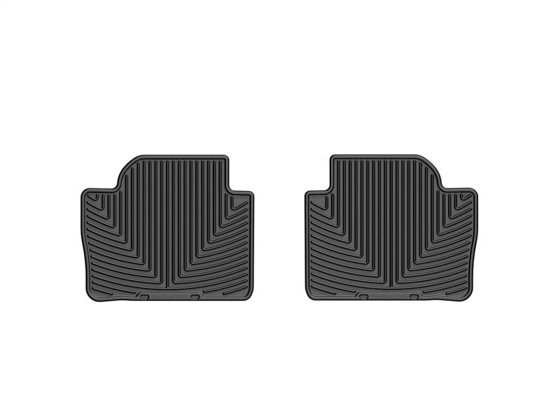 WeatherTech All-Weather Rear Rubber Floor Mats for BMW 3-Series (F30) - Black