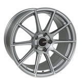 Enkei TS10 18x8.5 Inch Alloy Wheel - 5x114.3 Bolt Pattern, 35mm Offset, Grey Finish (Part Number: enk499-885-6535GR)