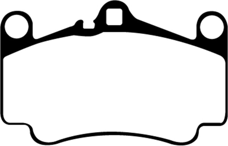 EBC Yellowstuff Brake Pads for Porsche 911 (996) 2003-2005 * Front Set, Part Number EBCDP41515R