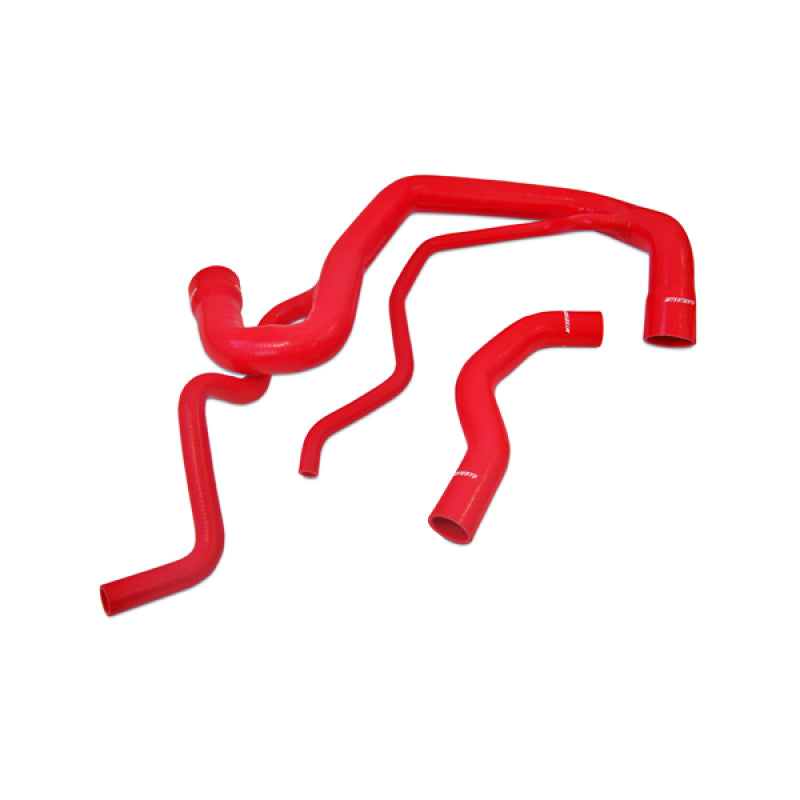 Mishimoto 06-10 Chevy Duramax 6.6L Silicone Coolant Hose Kit - Red