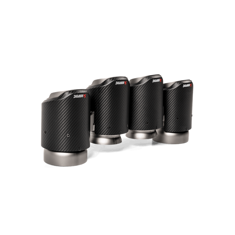 Akrapovic Carbon Tail Pipe Set for 2020+ BMW X3 M / X3 M Competition (F97) - Enhance Performance and Style