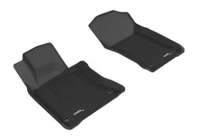 Load image into Gallery viewer, 3D MAXpider KAGU Series Custom Fit All-Weather Floor Mats for 2017-2020 Infiniti Q60 – Black, 2-Piece Front Set