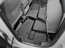 Load image into Gallery viewer, WeatherTech FloorLiner DigitalFit Rear Floor Mat Black for 2014+ GMC Sierra and Chevrolet Silverado Double Cab with Vinyl Floors | Part 449662V
