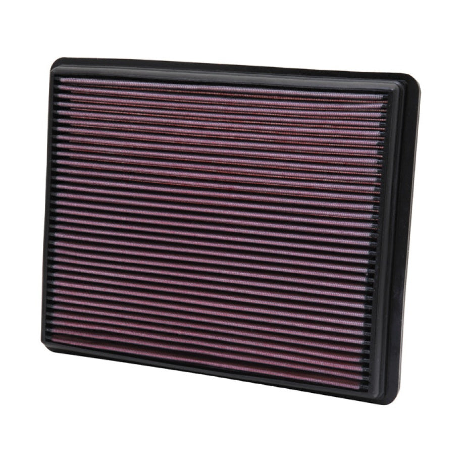 K&N Engineering High-Flow Drop-In Air Filter Part KN-33-2129 for Chevrolet Avalanche, Suburban, and Jeep Models