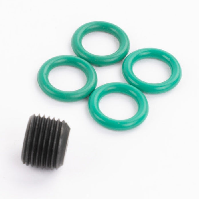 AEM 03-06 Evo 8 & 9 Black Fuel Rail