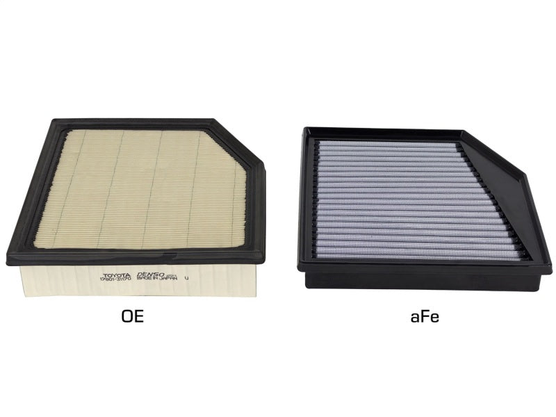 aFe MagnumFLOW OEM Replacement Air Filter PRO Dry S for Lexus IS 14-15, Models 250/350 with 2.5L/3.5L V6 Engines