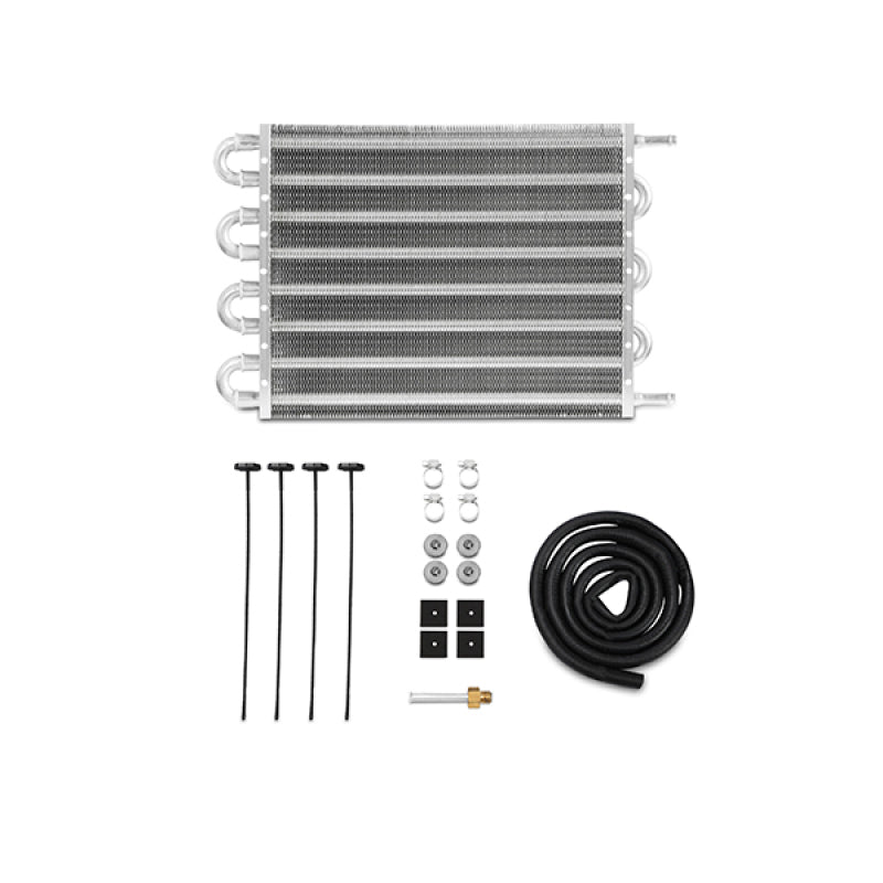 Mishimoto Universal Transmission Fluid Cooler - 12 x 10 x 0.75 Inches for Automotive Applications