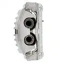 Load image into Gallery viewer, CQ Premium Disc Brake Caliper with Bracket Silver Aluminum Replacement - 18-B4798