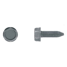 Load image into Gallery viewer, Black Hex Flange Hd Body Bolts 8-1.25 x 25mm 13mm Hex Head