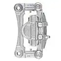 CQ Premium Disc Brake Caliper with Bracket - 18-B5105