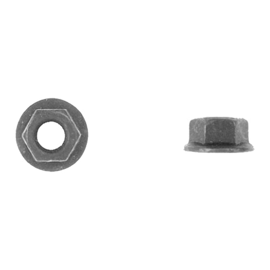 Black Finish Hex Flange Nuts 10-1.50mm 21mm Flange