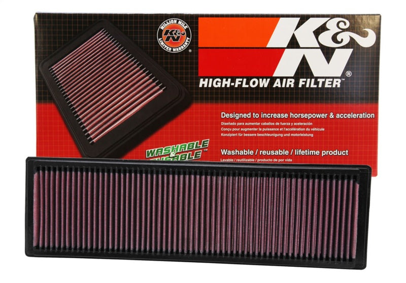 K&N Engineering Replacement High-Flow Air Filter for Volkswagen Jetta and Passat 2005-2013 * Part Number KN-2331