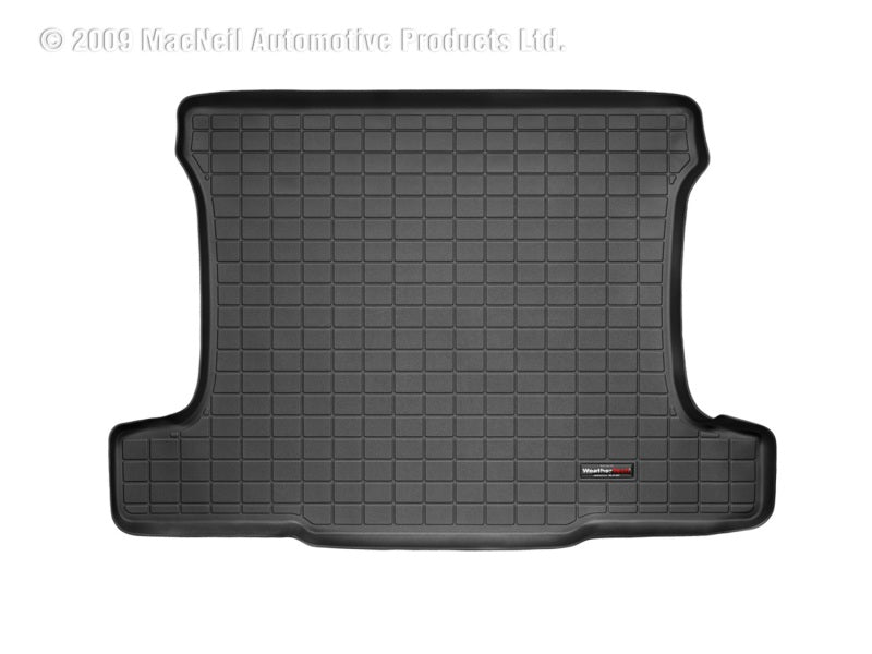 WeatherTech Part Number WET40342 Chevrolet Corvette Cargo Liner in Black