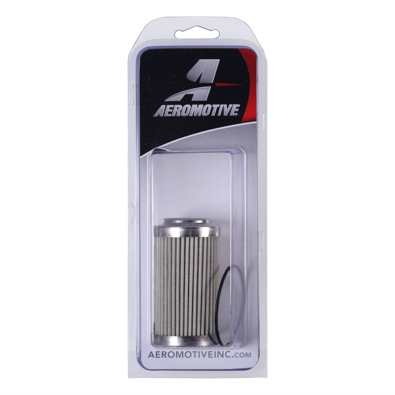 Aeromotive 10 Micron Microglass Fuel Filter Element for Gasoline and Alcohol Fuels - Part #aer12650