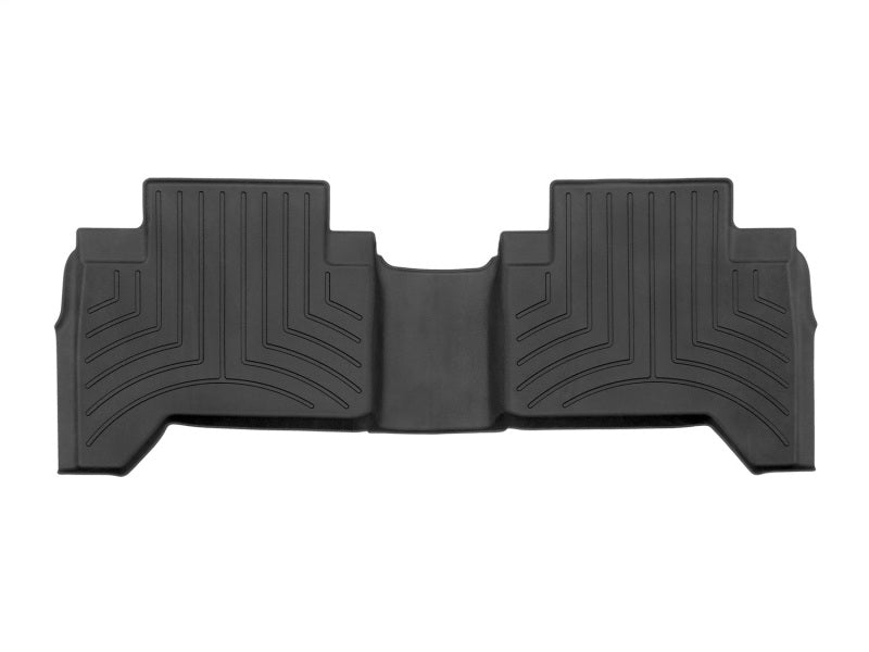 WeatherTech HP Rear FloorLiner for 2018-2019 Toyota Tacoma Double Cab * Black