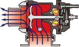 HKS Racing SQV Universal Blow-Off Valve (Part #HKS71008-AK004) for Automotive Performance Enhancement