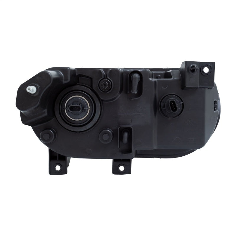 ANZO 2008-2014 Dodge Challenger Crystal Headlights with Black Housing and Clear Lenses