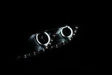 Load image into Gallery viewer, ANZO 2011-2013 Kia Optima Projector Headlights with Halo, Black Housing and Clear Lens