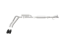 Load image into Gallery viewer, aFe Rebel Series 3-Inch 409 Stainless Steel Cat-Back Exhaust System with Black Tips for 2017-2020 Ford F-250/F-350 V8 6.2L/7.3L
