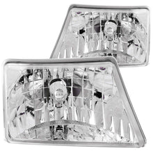 Load image into Gallery viewer, ANZO 1998-2000 Ford Ranger Crystal Headlights with Clear Lenses and Chrome Housing