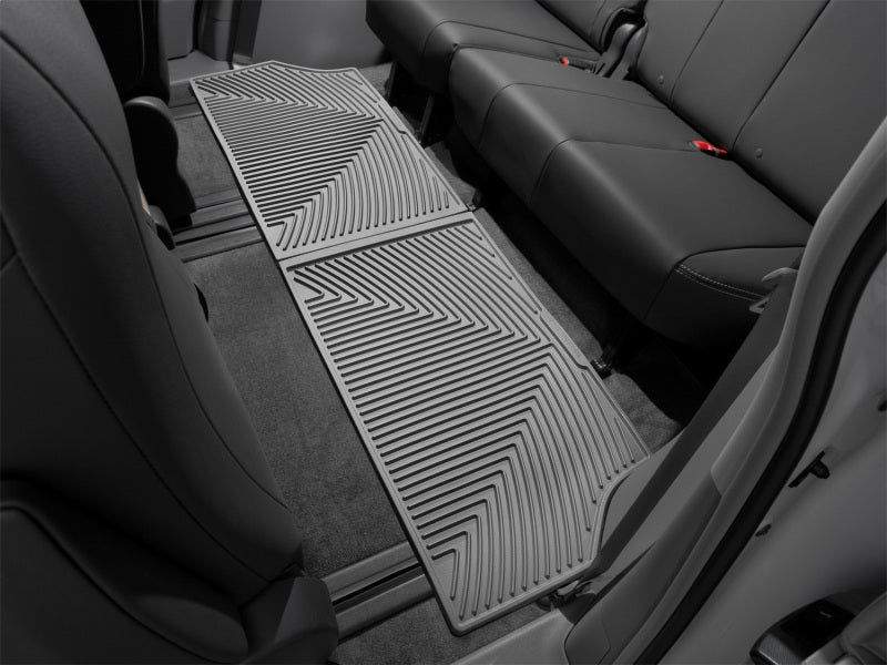 WeatherTech All-Weather Rear Rubber Floor Mats for Toyota Sienna 2011-2012 * Gray