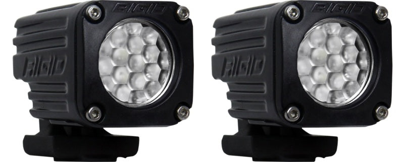 Rigid Industries Ignite Compact LED Light with GoPro Mount * 1000 Lumens, Versatile Spot, Flood, or Diffused Beam