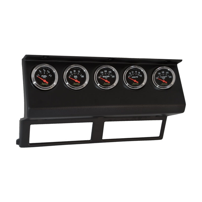 AutoMeter 87-96 Jeep Wrangler YJ 7-Piece Direct-Fit Dash Gauge Kit