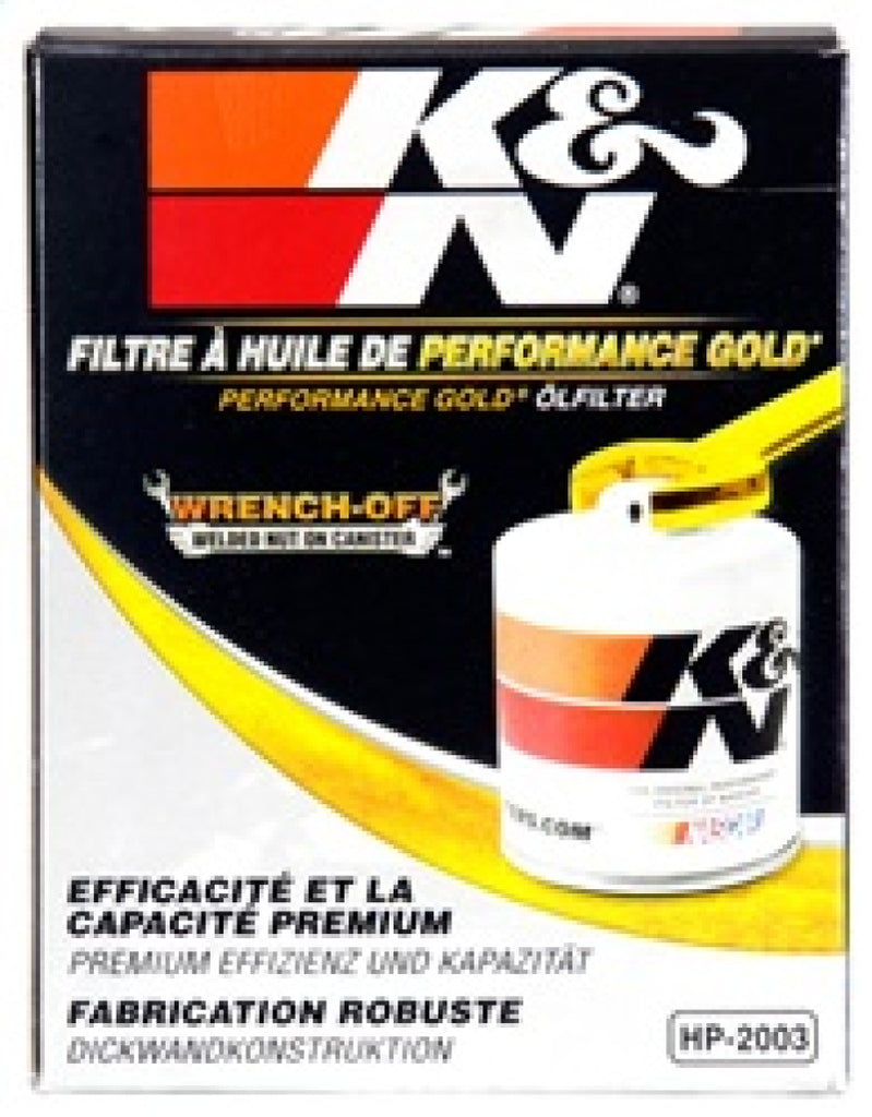 K&N Engineering HP-2003 Premium Oil Filter for Classic Pontiac Firebird