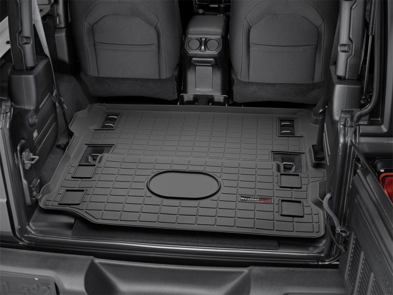 WeatherTech 2018+ Jeep Wrangler JL Cargo Liner - Black for Full Trunk Protection