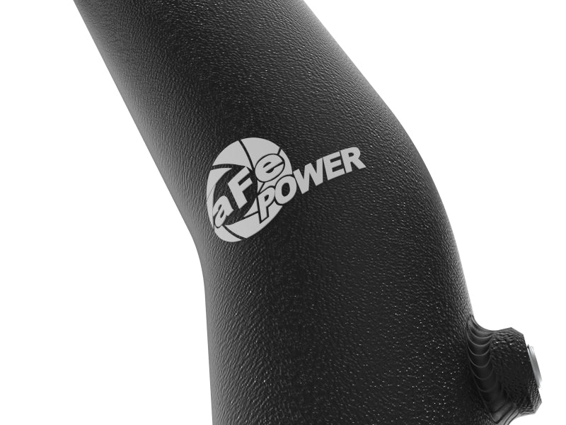 aFe BladeRunner 2-1/2 Inch Aluminum Hot Charge Pipe for Hyundai Veloster N 2019-2022 - Black
